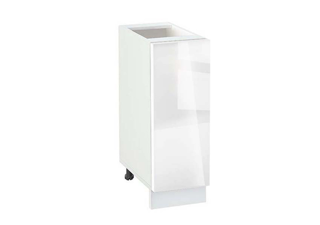 Ντουλάπι Κουζίνας επιδαπέδιο 25εκ., Νο 250 Alba Gloss, κωδ.1219922673 , Genomax